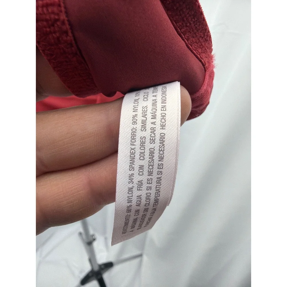 Target Red Square Neck Bralette Adjustable Straps XS 023 10 2978 - Picture 5 of 5
